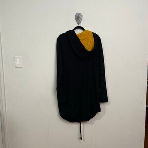 Universal Wizarding World of Harry Potter L Hufflepuff full zip hoodie tunic